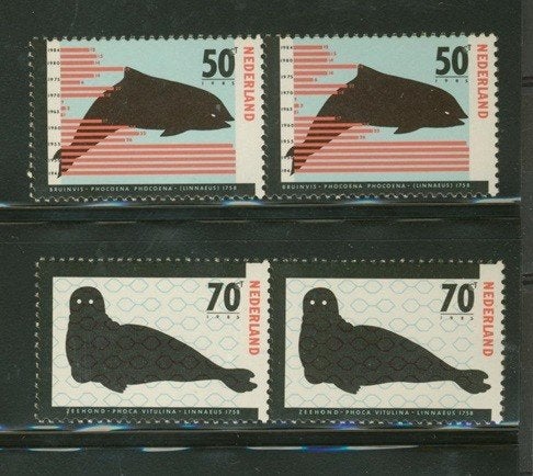 PTT Post Postzegels  1985 Bedreigde dieren  p-32 jdu, Ophalen of Verzenden, Na 1940, Postfris
