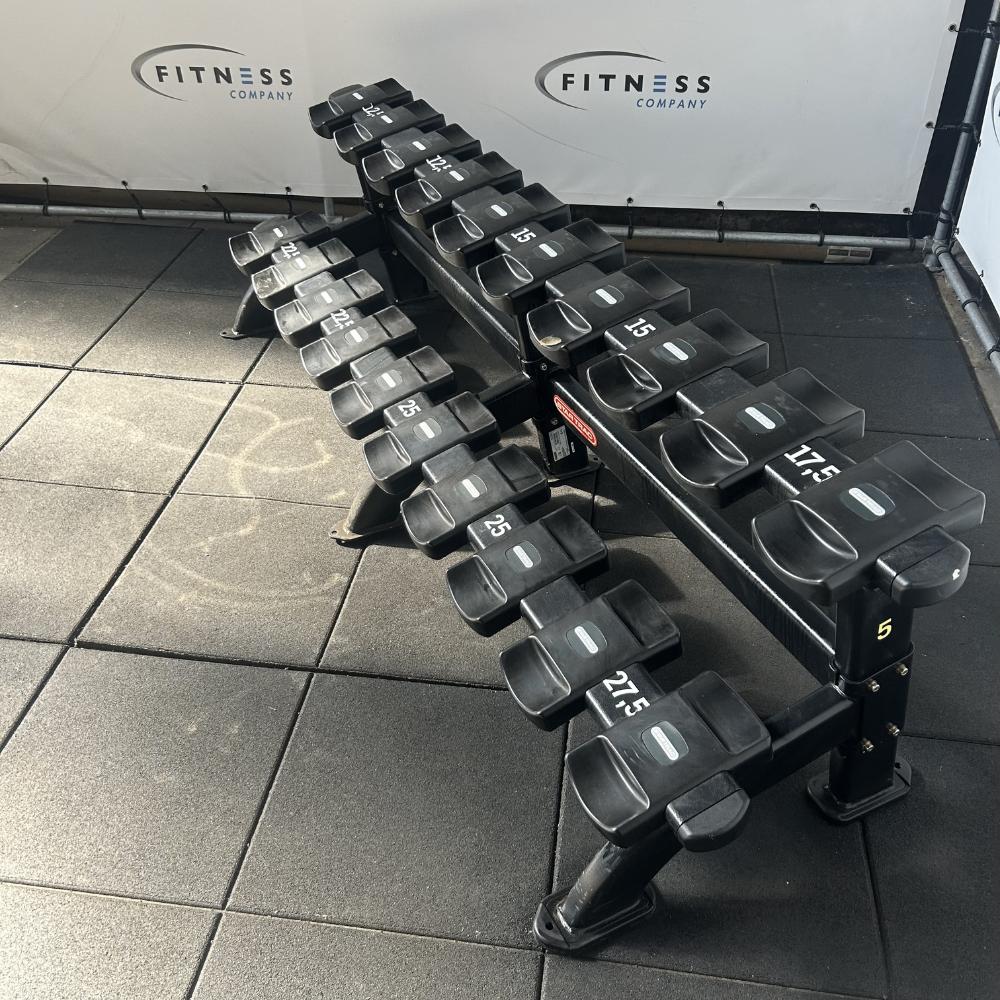 Star Trac - Dumbell Rek - Zwart, Ophalen of Verzenden, Gebruikt, Benen, Overige typen