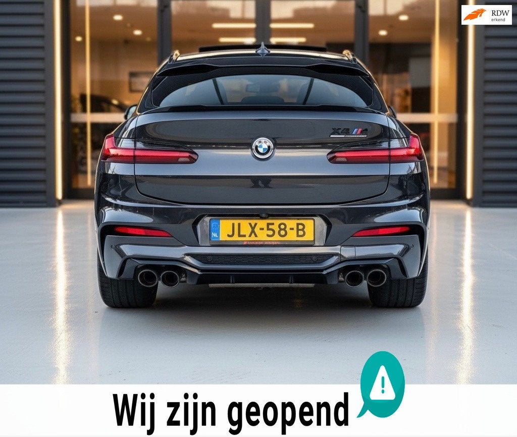BMW X4 BMW X4 M Competition 21'' / Harman Kardon / Head-Up D, Auto's, Automaat, Dealer onderhouden, Gebruikt, Euro 6