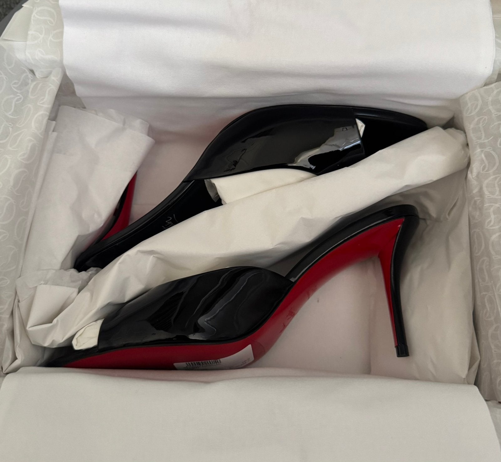 Christian Louboutin CL Miss Z Mule 40,5 – Nieuw/Ongedragen, Ophalen of Verzenden, Nieuw, Zwart
