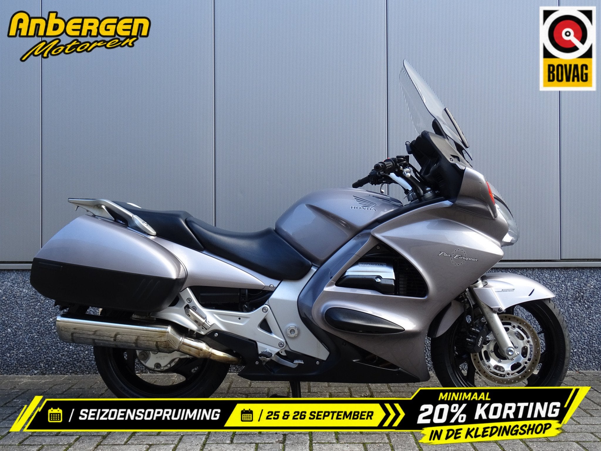 Honda ST 1300 PAN EUROPEAN (bj 2002), Motoren, Toermotor, 1300 cc, Gebruikt, Bedrijf