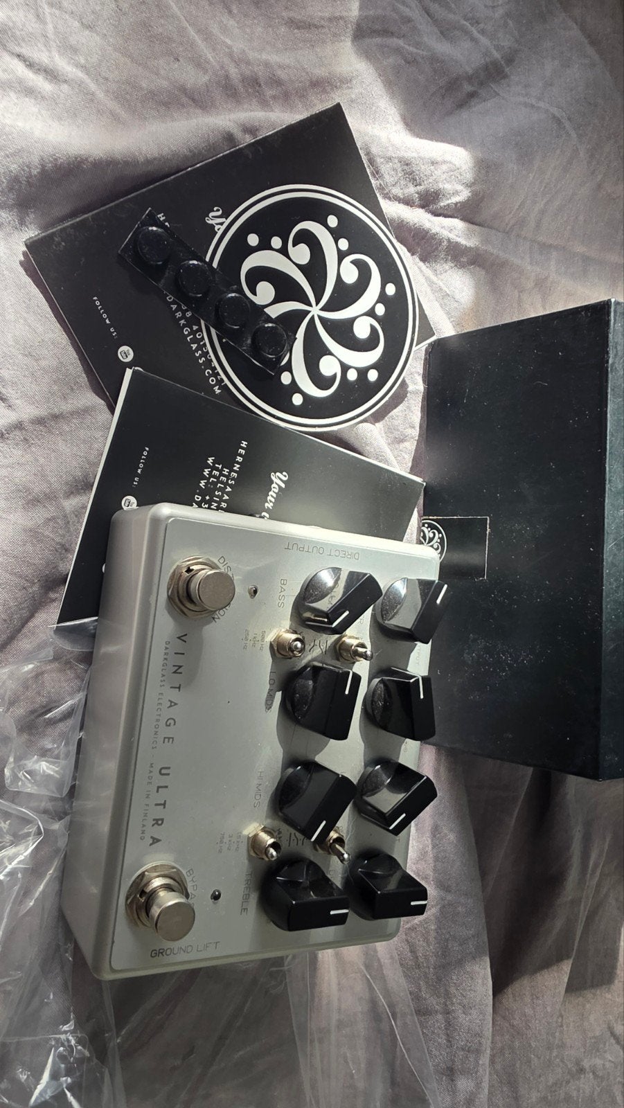 Darkglass Vintage Ultra bass overdrive/distortion pedaal, Muziek en Instrumenten, Ophalen of Verzenden, Zo goed als nieuw, Multi-effect