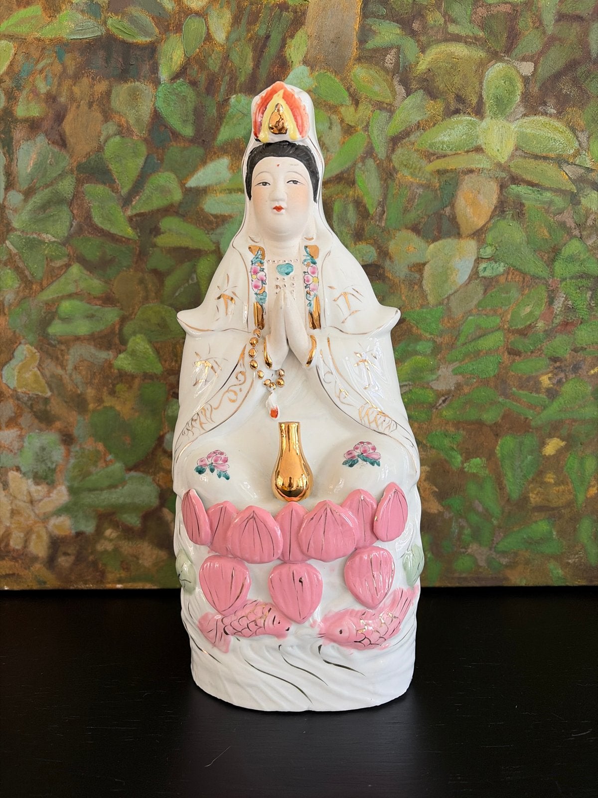 Porseleinen Godin Kwan Yin, Antiek en Kunst, Ophalen of Verzenden