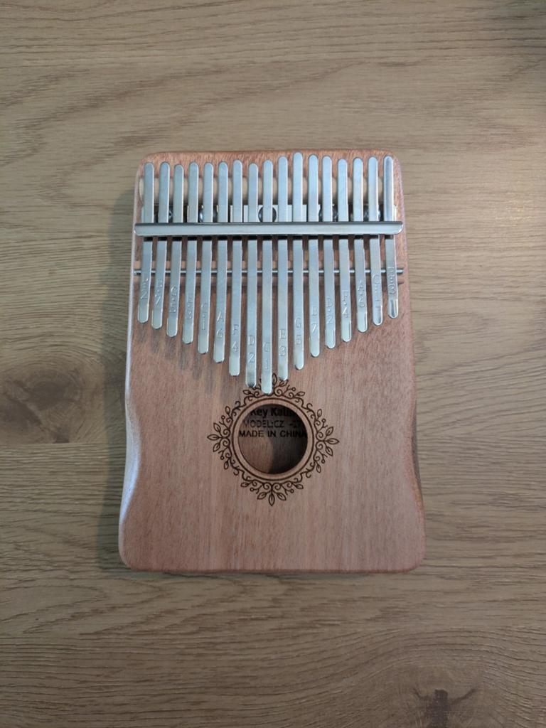 Kalimba 17 toetsen, zo goed als nieuw, Ophalen of Verzenden, Zo goed als nieuw