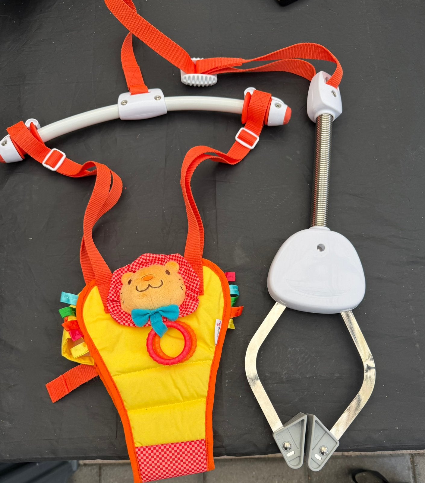 Munchkin Bounce & Play deurpost-bouncer – Lenny the Lion, Kinderen en Baby's, Ophalen of Verzenden, Zo goed als nieuw