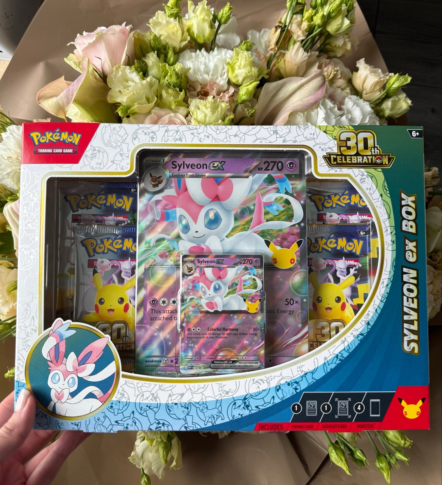 Pokémon Sylveon ex Box 30th Celebration, Ophalen of Verzenden, Nieuw, Overige typen