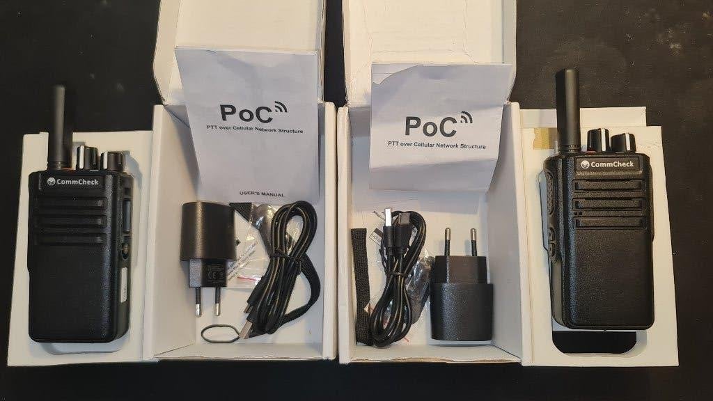 POC portofoons nieuw in doos, Telecommunicatie, Ophalen, Nieuw, 15 km of meer, Portofoon of Walkie-talkie