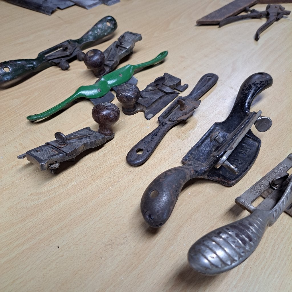 Metalen profiel schaven, Ophalen