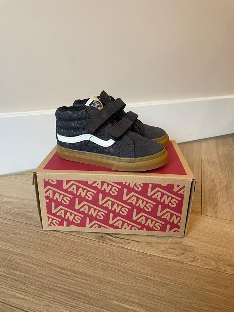 Vans kinderschoenen bruin 23,5, Kinderen en Baby's, Ophalen of Verzenden, Nieuw, Jongetje of Meisje, Schoentjes