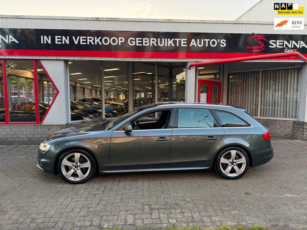 Audi A4 Avant 1.8 TFSI - S-Line - Automaat - Facelift 2012, Auto's, Audi, Euro 5, Gebruikt, Zwart, 4 cilinders
