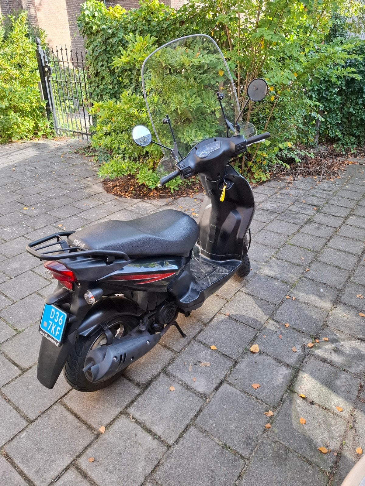 Scooter sym orbit blauw kenteken, Ophalen, Gebruikt, Benzine, 50 cc