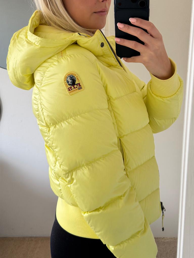 Parajumpers Jas Geel maat S, Kleding | Dames, Jassen | Zomer, Geel, Nieuw, Maat 36 (S), Parajumpers