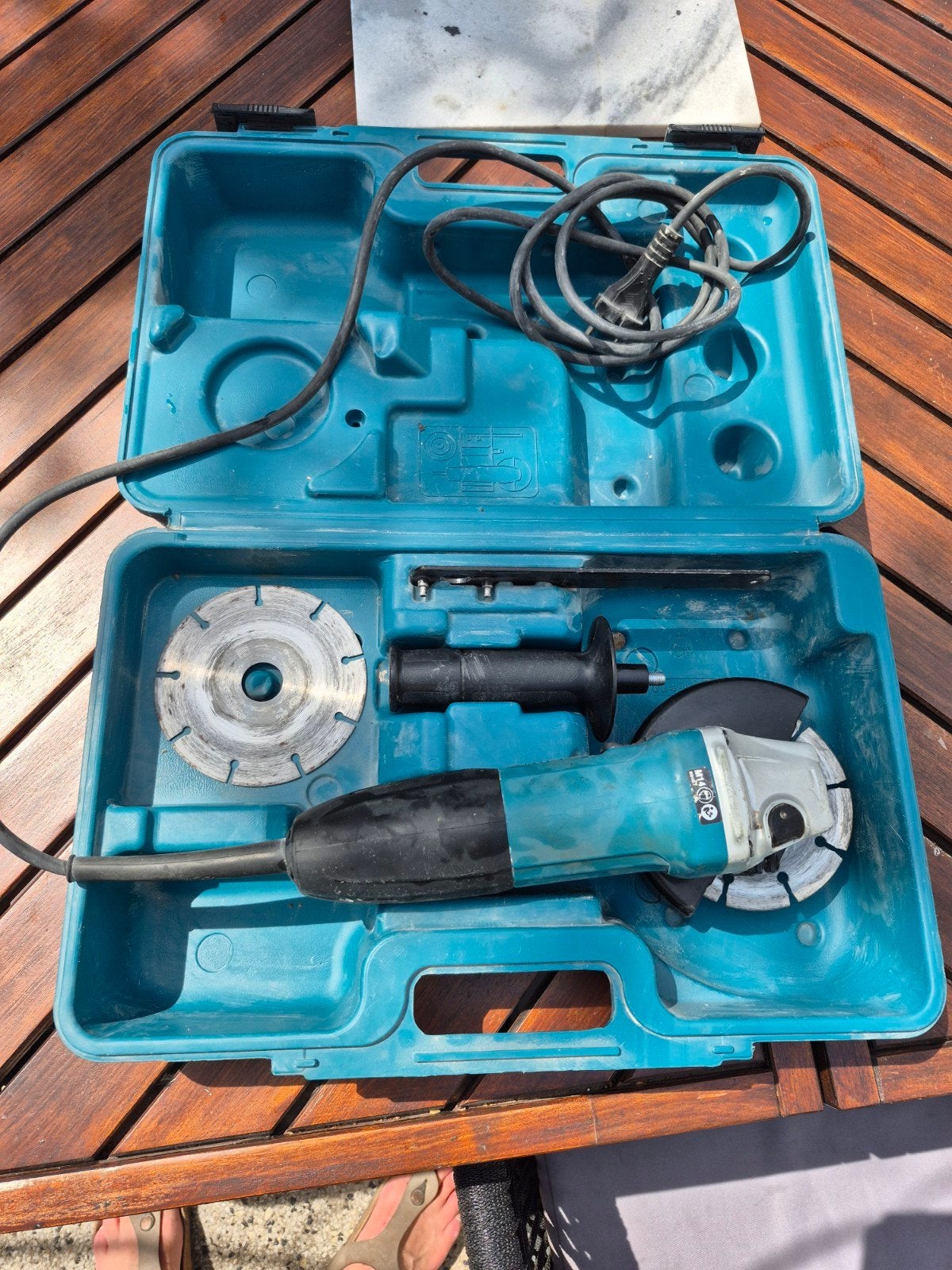 Makita GA5030R Haakse Slijper, Ophalen, Gebruikt, 700 tot 1000 watt, Haakse handslijpmachine