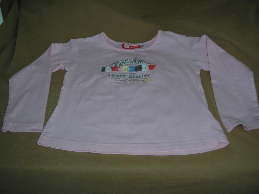 Longsleeve van Ministars maat 92-98, Ophalen of Verzenden, Zo goed als nieuw, Meisje, Shirt of Longsleeve