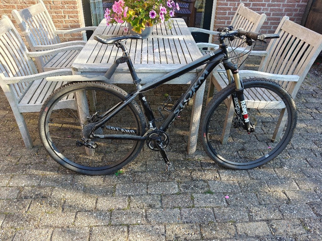 mountainbike: Storm Solano 989 ,29 inch – opknapper, Fietsen en Brommers, Fietsen | Mountainbikes en ATB, Gebruikt, Schijfrem