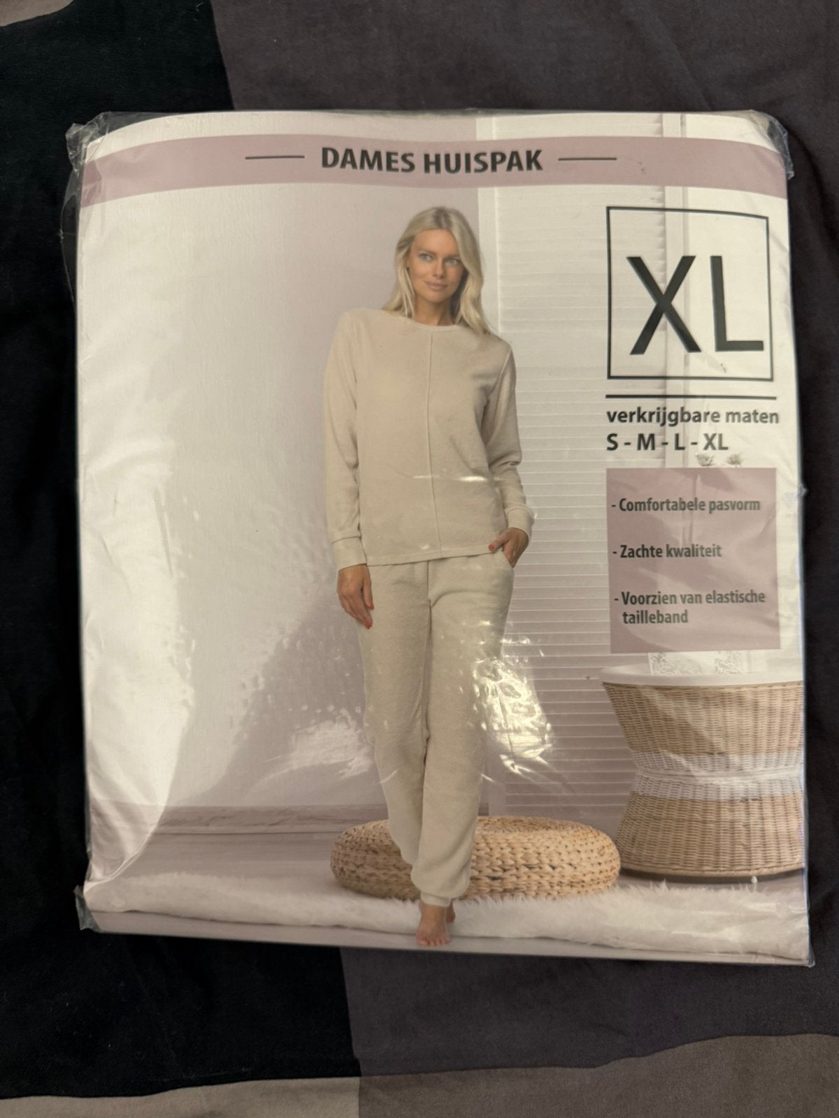 Dames Huispak, Ophalen of Verzenden, Nieuw, Maat 46/48 (XL) of groter, Beige