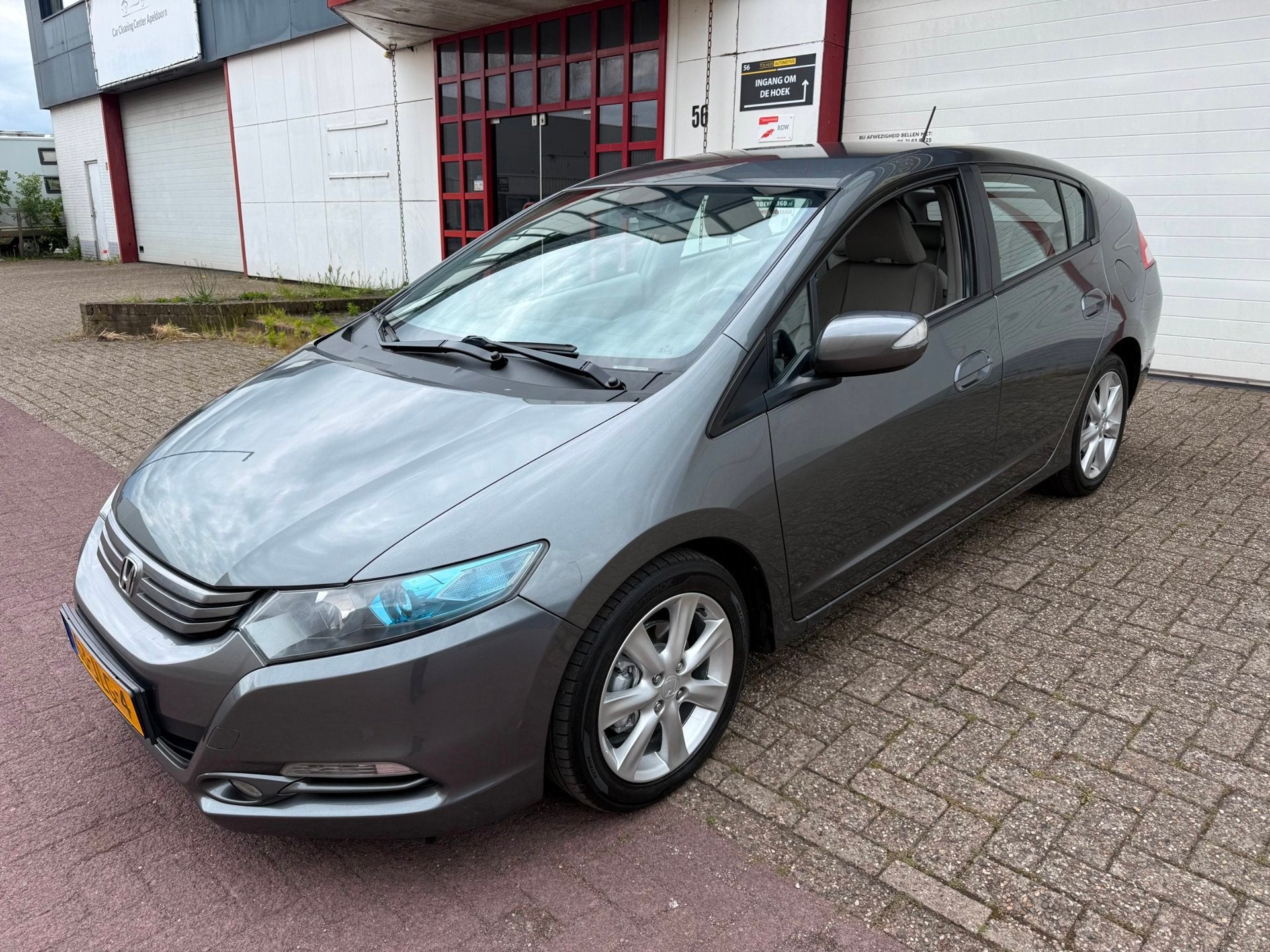Honda Insight 1.3 Elegance|NIEUW APK|LUXE|CRUISE|AUT|AIRCO|L, Auto's, Honda, Euro 5, Stof, Gebruikt, Beige