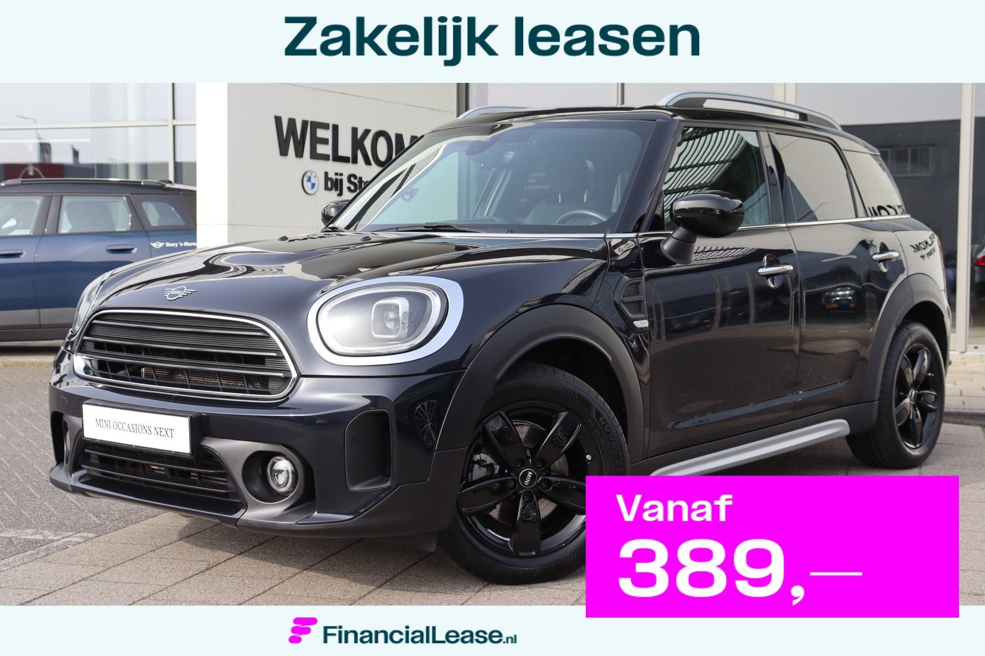 MINI Countryman Mini Cooper Classic Automaat / Comfort Acces, Dealer onderhouden, 136 pk, Gebruikt, Countryman