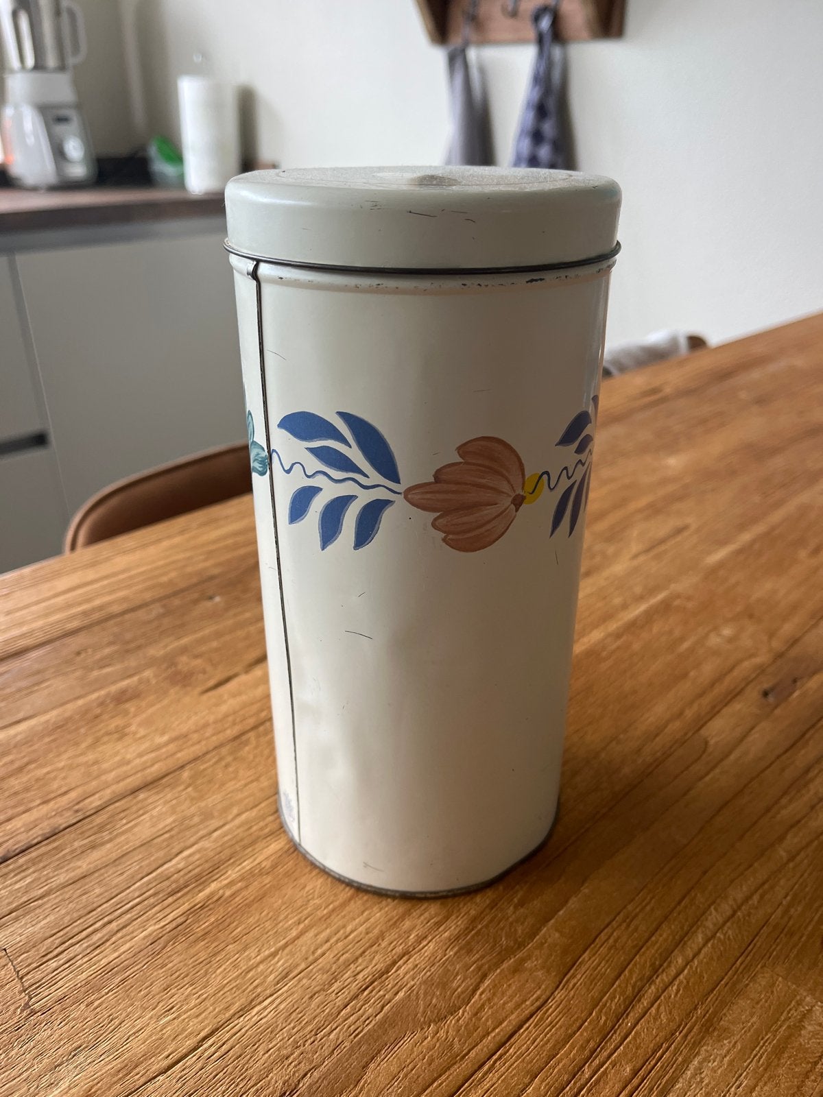 Vintage beschuitbus boerenbond, Ophalen