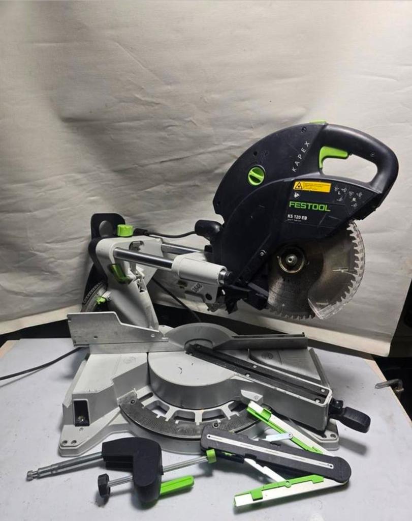 Festool KS 120EB Kapex radiaal afkort & verstekzaagmachine, Ophalen of Verzenden, Festool, N.v.t, N.v.t