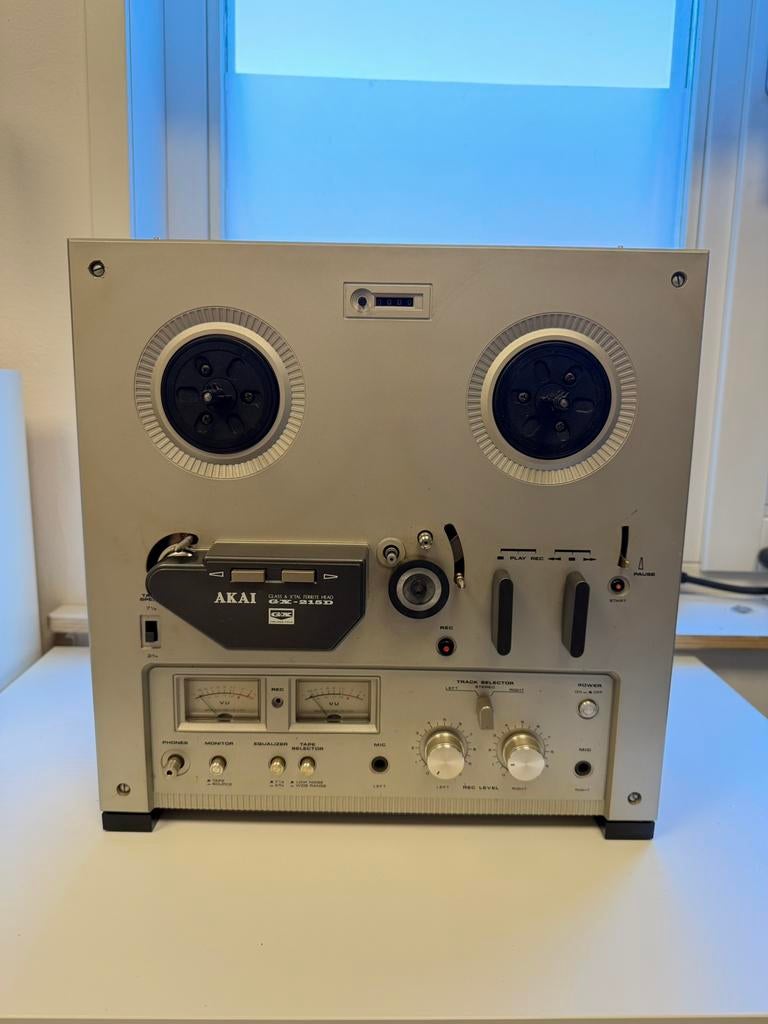 Akai GX 215 D bandrecorder te koop., Audio, Tv en Foto, Bandrecorders, Ophalen of Verzenden, Bandrecorder