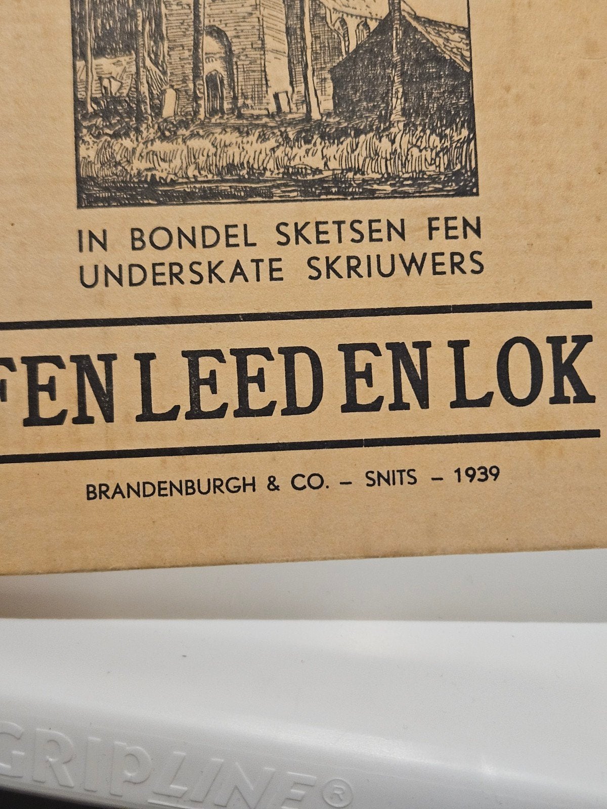 Antiek Fries boek Frysk Fen Leed en Lok 1939, Verzenden