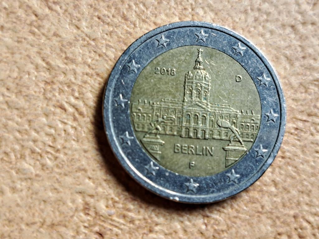 2 euro cc Duitsland 2018 Charlottenburg Berlijn (F), Postzegels en Munten, Munten | Europa | Euromunten, Ophalen of Verzenden