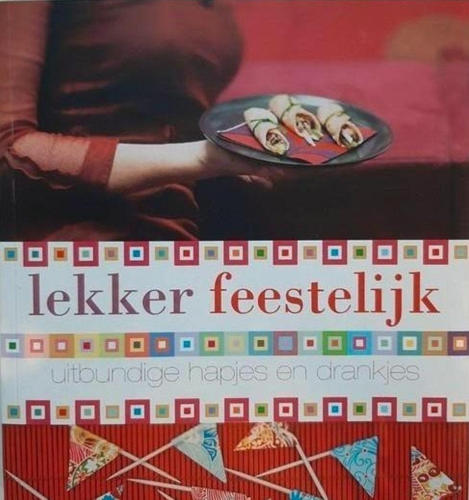 Lekker feestelijk
Uitbundige hapjes en drankjes, Boeken, Kookboeken, Ophalen of Verzenden, Nieuw