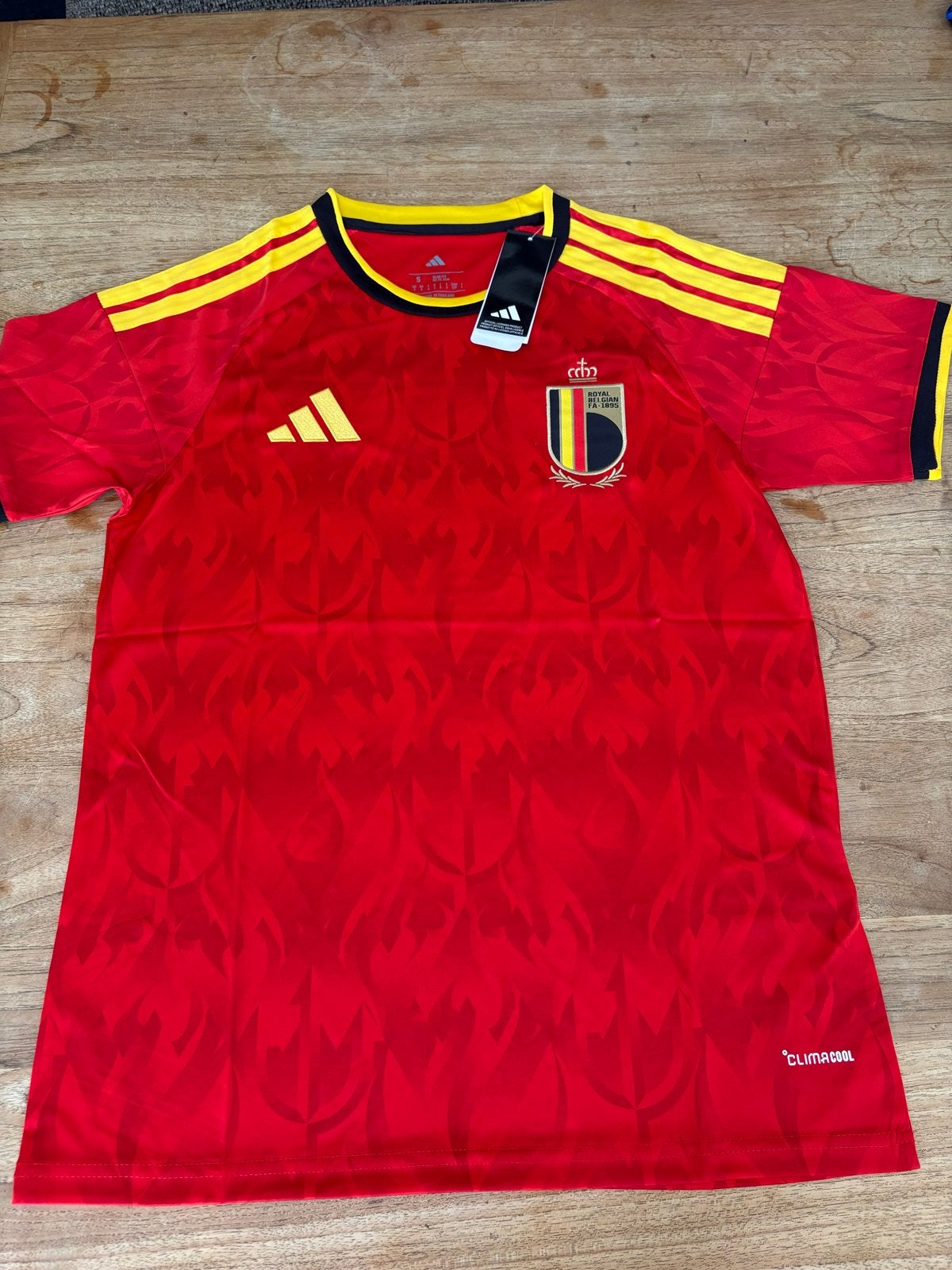 België WK 2026 Thuisshirt - Nieuw met labels, Ophalen of Verzenden, Nieuw, Maat 46 (S) of kleiner, Rood