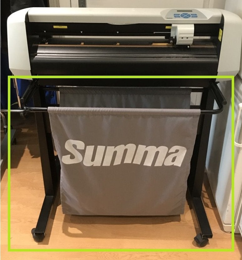 Onderstel Standaard Summa D60 Snijplotter Plotter, Computers en Software, Niet ingevuld, Gebruikt, Printer, Niet ingevuld