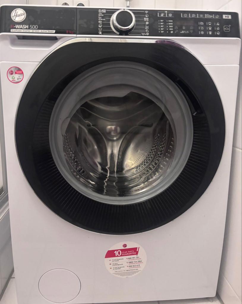 Hoover H-WASH 500 Wasmachine - 8kg, 1400 toeren, Witgoed en Apparatuur, Wasmachines, Ophalen, 1200 tot 1600 toeren, 8 tot 10 kg