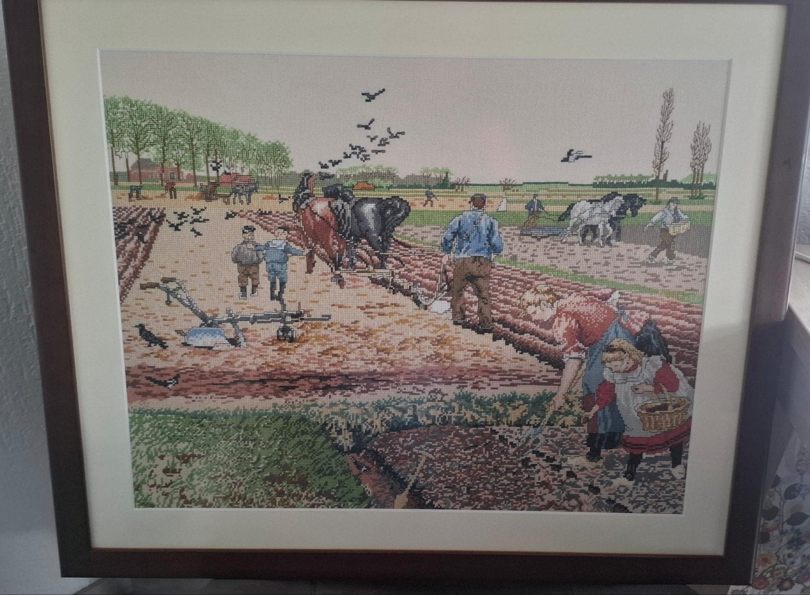 geborduurde schilderijen, Ophalen, 50 – 75, Minder dan 50 cm, Overige typen