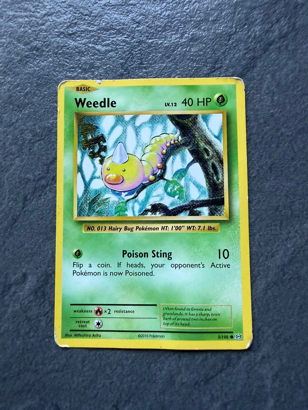 Weedle, Ophalen of Verzenden, Zo goed als nieuw