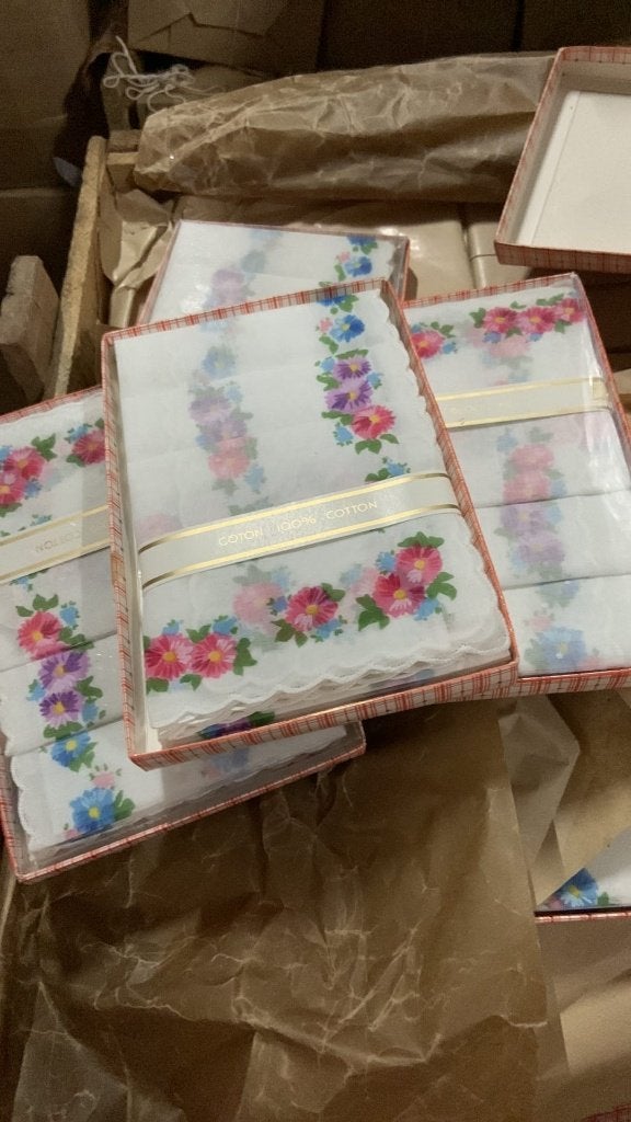 Partij prachtige vintage dames zakdoeken, ., Nieuw, Ophalen of Verzenden, .