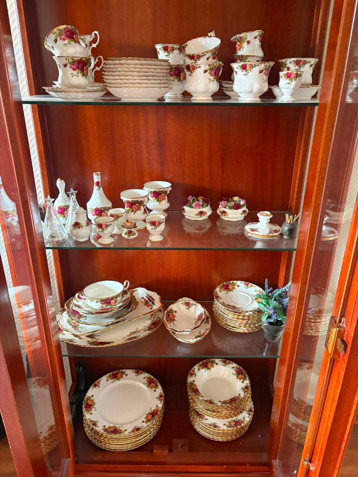 Royal Albert Old Country Roses servies uitgebreide collectie, Ophalen