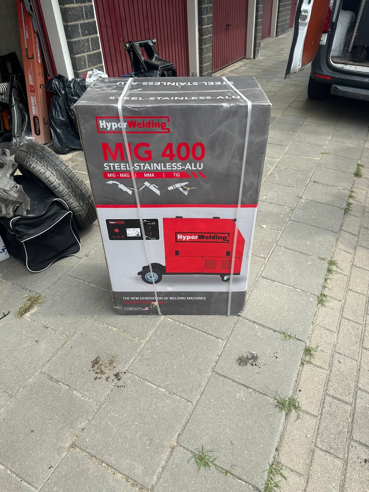 Hyper Welding MIG-400, Ophalen, Nieuw, 250 ampère of meer, Overige typen