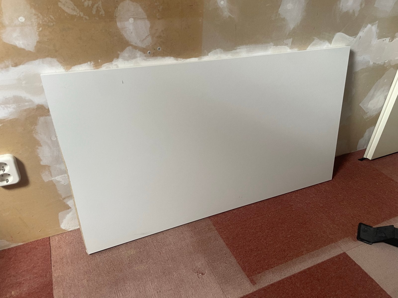 IKEA JÄRSTORP Werkblad, wit/laminaat, 118.7x63.5x2.8cm, Overige typen, IKEA, Kunststof, Nieuw