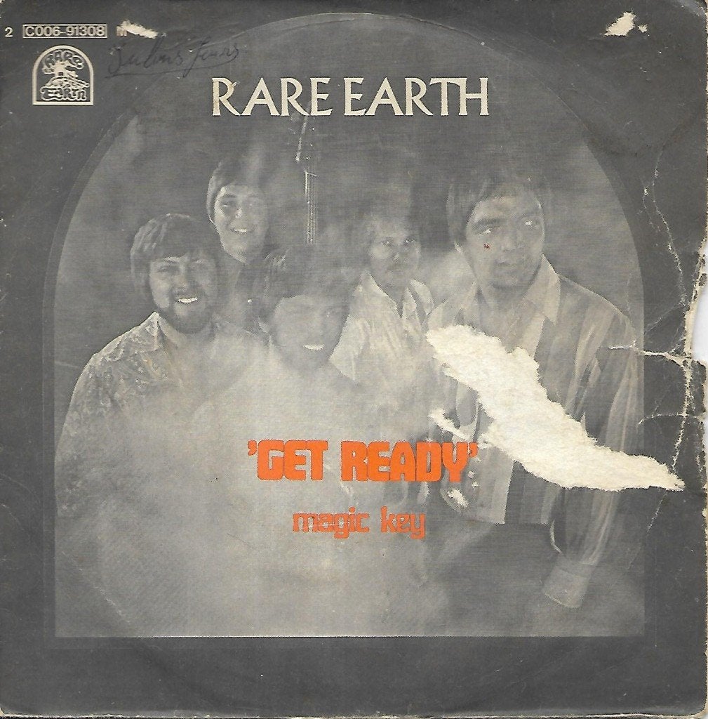 Rare Earth – Get Ready, Cd's en Dvd's, Ophalen of Verzenden, Gebruikt, 7 inch, Pop