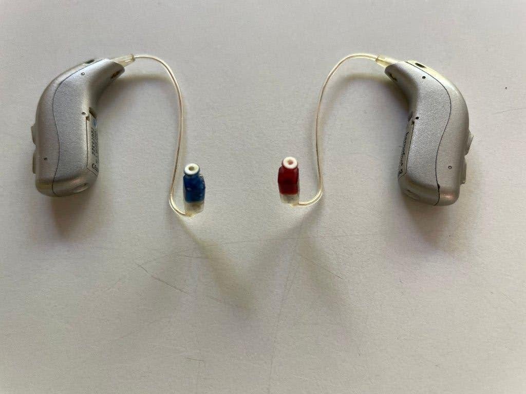 Bernafon hoortoestellen Viron 7,compl. met accessoires., Ophalen of Verzenden, Gebruikt