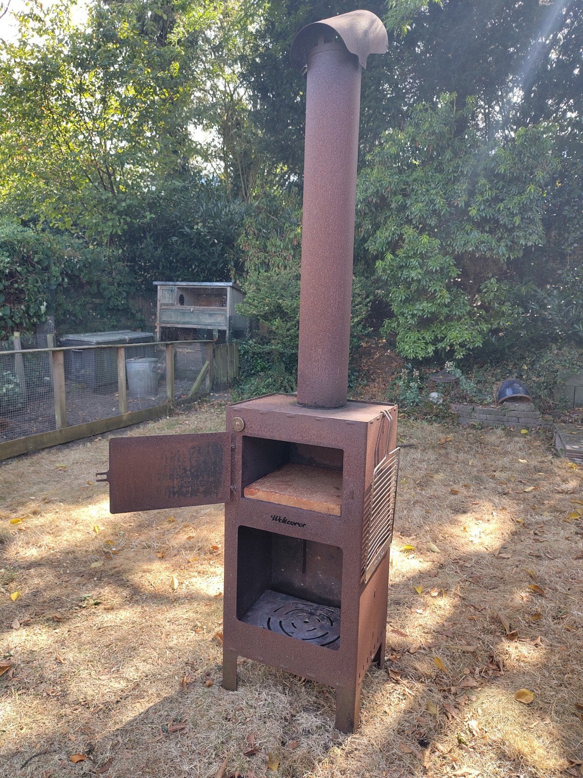 Weltevree Outdooroven: pizza-oven, BBQ en buitenhaard, Ophalen, Gebruikt