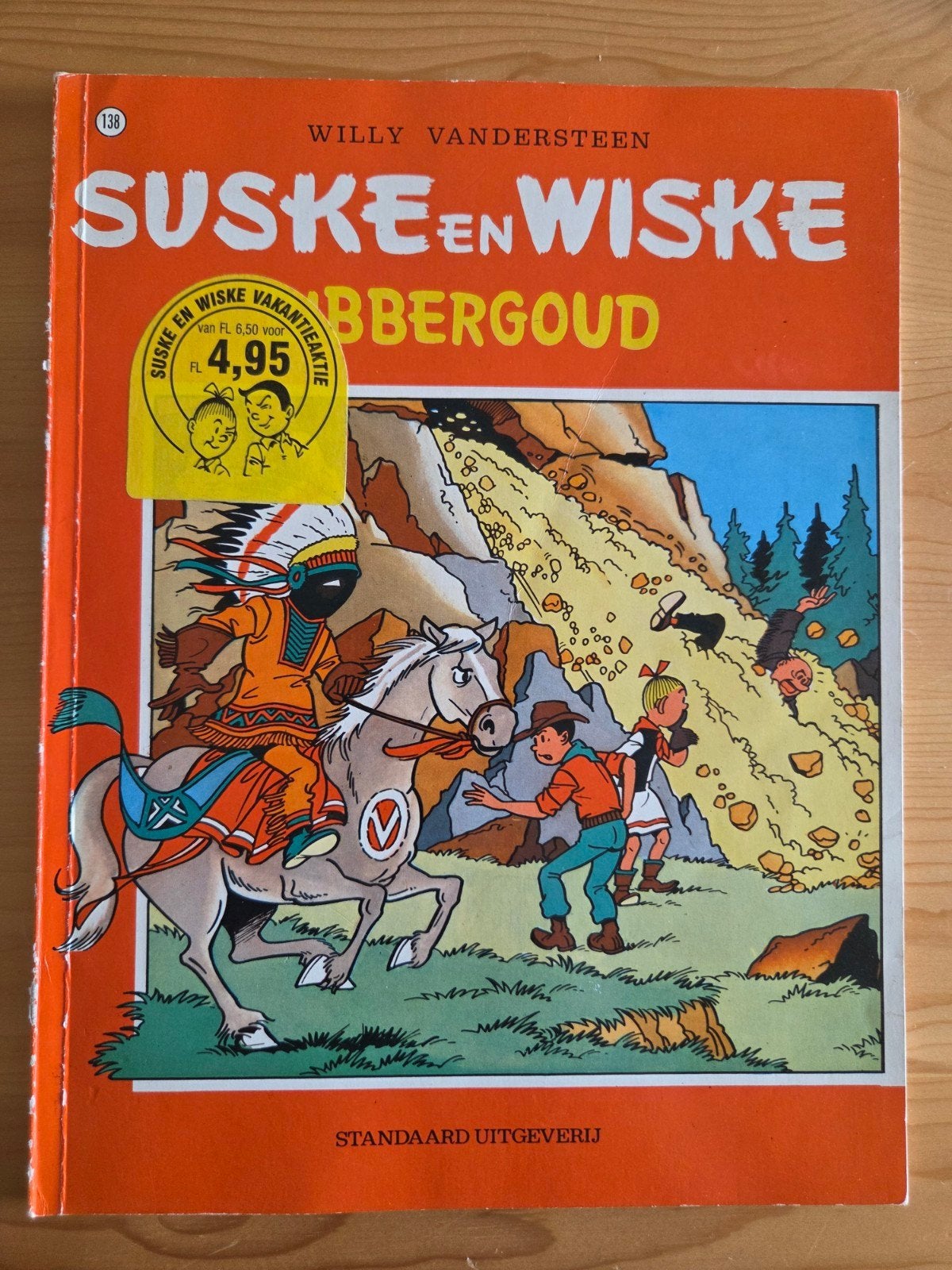 Willy Vandersteen - Bibbergoud 138, Gelezen, Willy Vandersteen, Eén stripboek, Ophalen of Verzenden
