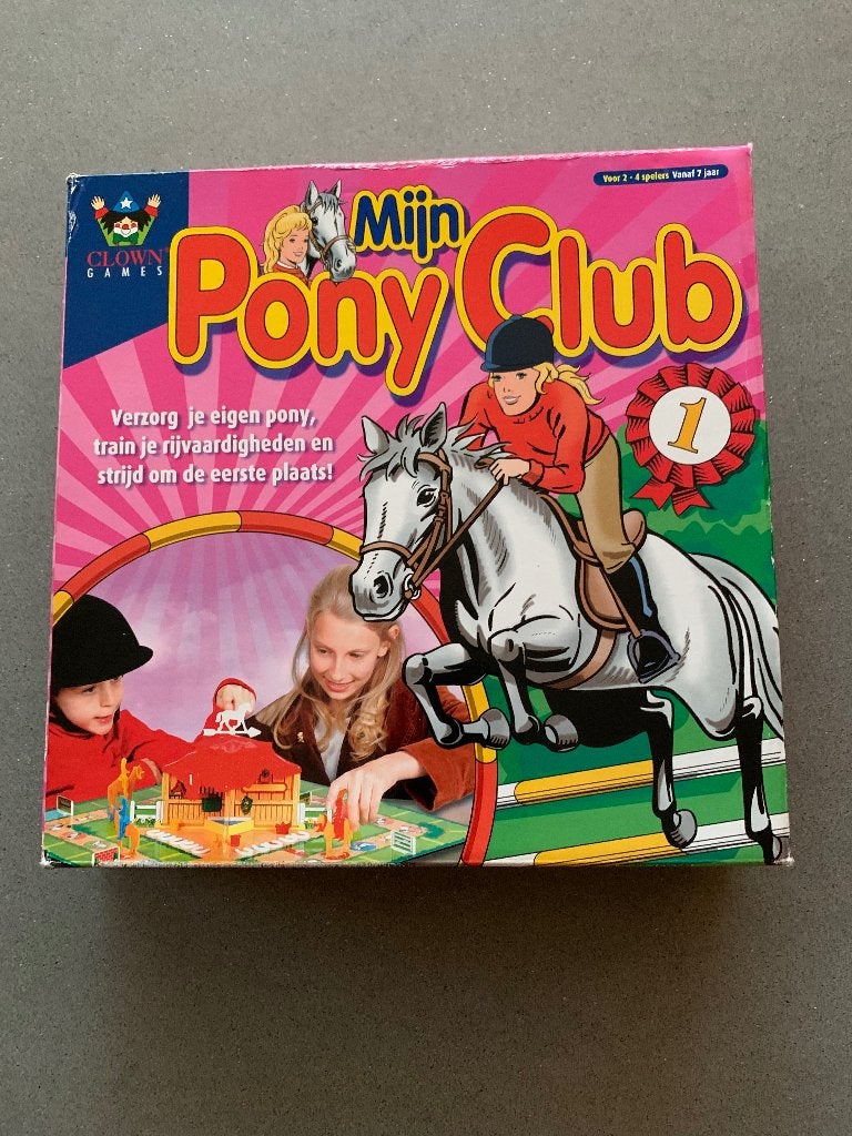 Spel: mijn pony club! Als nieuw!, Ophalen, Zo goed als nieuw, Puzzelen