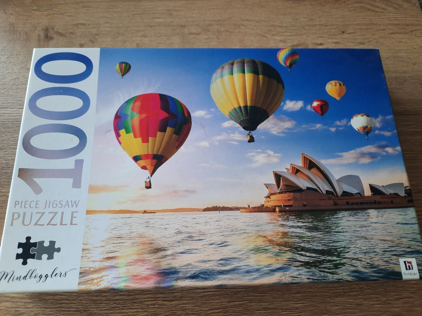 Mindbogglers 1000 stukjes puzzel Sydney Opera House, Verzenden, 500 t/m 1500 stukjes, Zo goed als nieuw, Legpuzzel