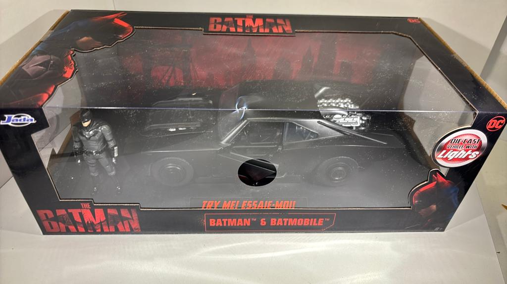 Batman & Batmobile jada toys 1.18, Overige merken, Ophalen of Verzenden, A, A