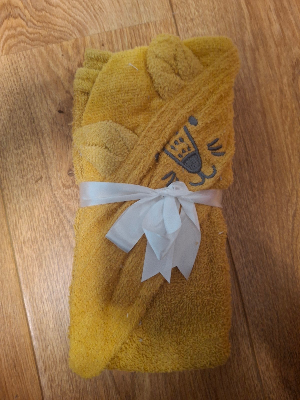 Gele beren kinder/baby badjas, Ophalen of Verzenden, Zo goed als nieuw, Jongetje of Meisje