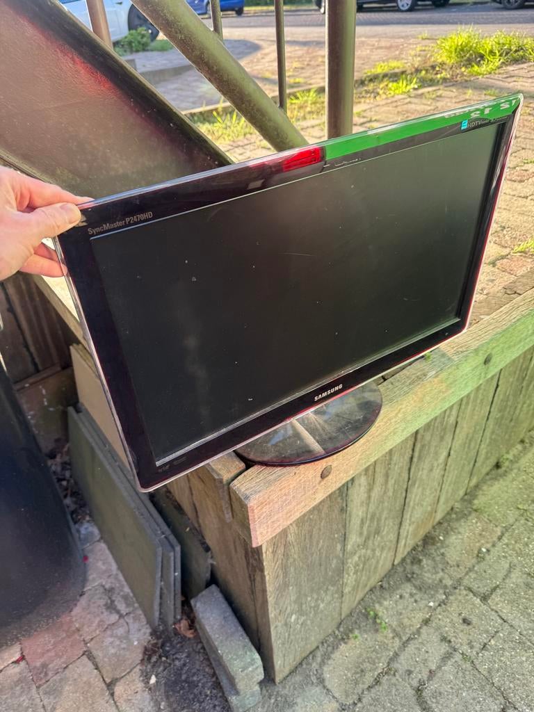 Samsung SyncMaster P2470HD TV/Monitor, Ophalen, 50 Hz, Samsung, Gebruikt