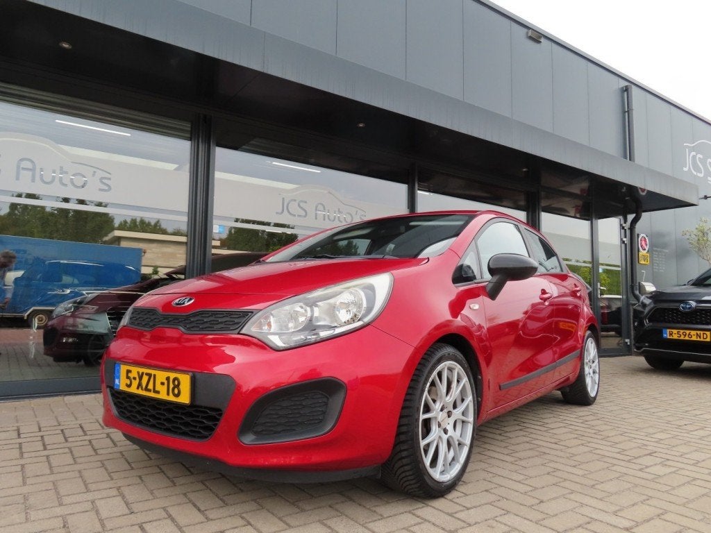 Kia RIO 1.2 CVVT Airco Cruise 17 Inch Wielen Trekhaak 2014, 4 cilinders, Origineel Nederlands, Bedrijf, Handgeschakeld