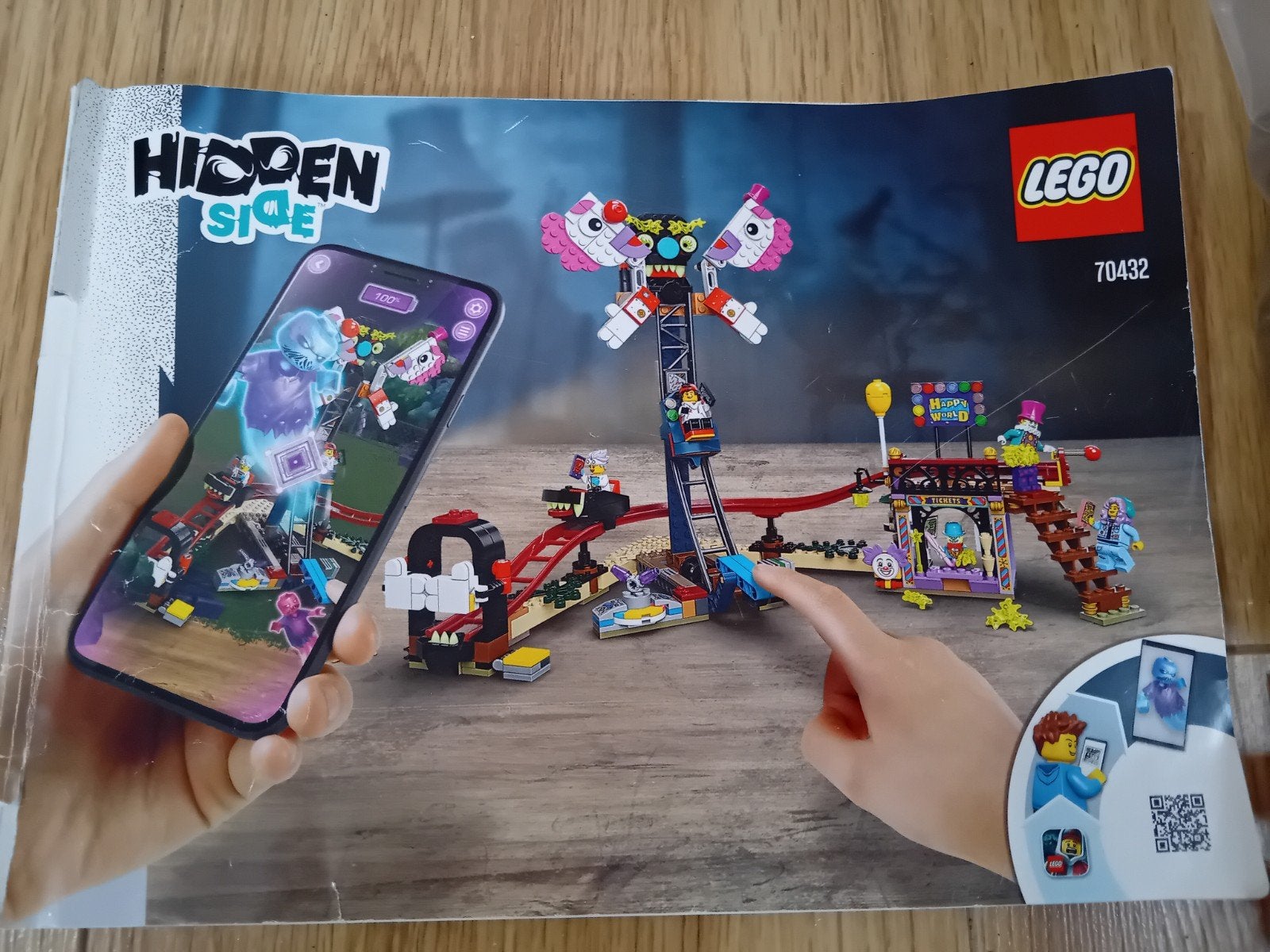 lego Hidden Side spookkermis - 70432, Ophalen, Compleet, Gebruikt, Overige thema's