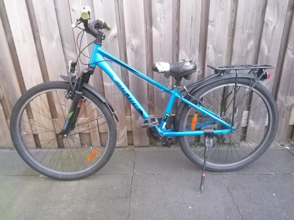 Jongens fiets 26 inch blauw voor de handige harry, Fietsen en Brommers, Fietsen | Jongens, Gebruikt, Velgrem, Versnellingen, Volare