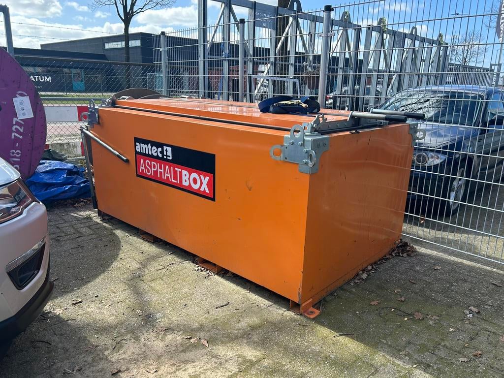 Asfalt Hot Box, Ophalen
